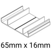 Knotwood Self Mating Slat 65mm x 16mm - 6500mm